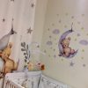برچسب دیواری تدی پسر روی ماه کد 1491 - Image 4