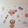 برچسب دیواری سبد خرگوش ها کد 1510 - Image 3