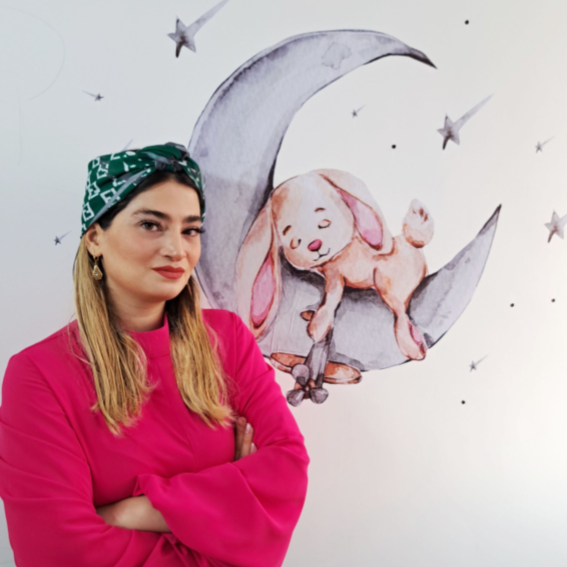 سمانه ایمانی برچسب دیواری