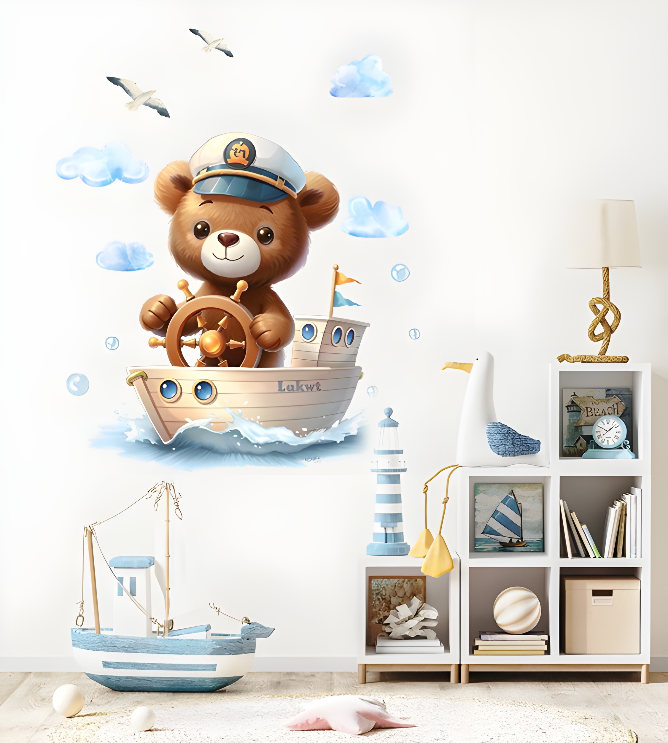 برچسب دیواری تدی ملوان کد 1642 1 برچسب دیواری تدی ملوان کد 1642