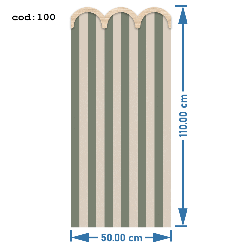 برچسب دیواری پنل چوبی کد 1665