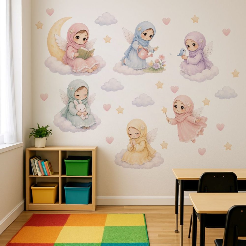 برچسب دیواری نمازخونه